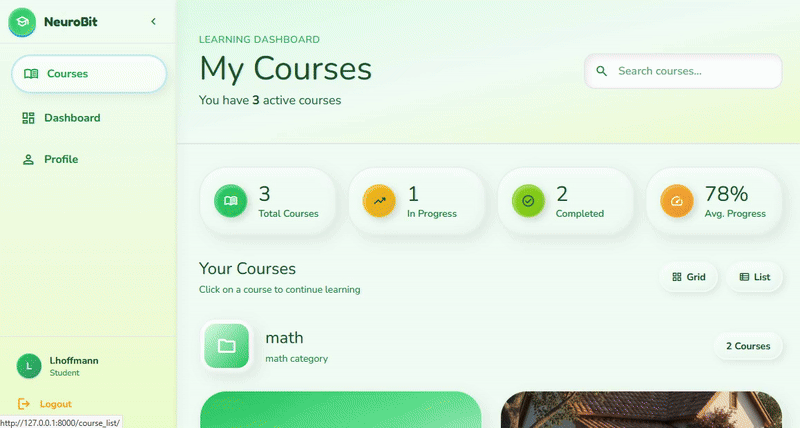 Learning Journey Preview