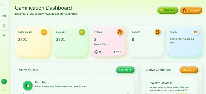 Gamification Preview