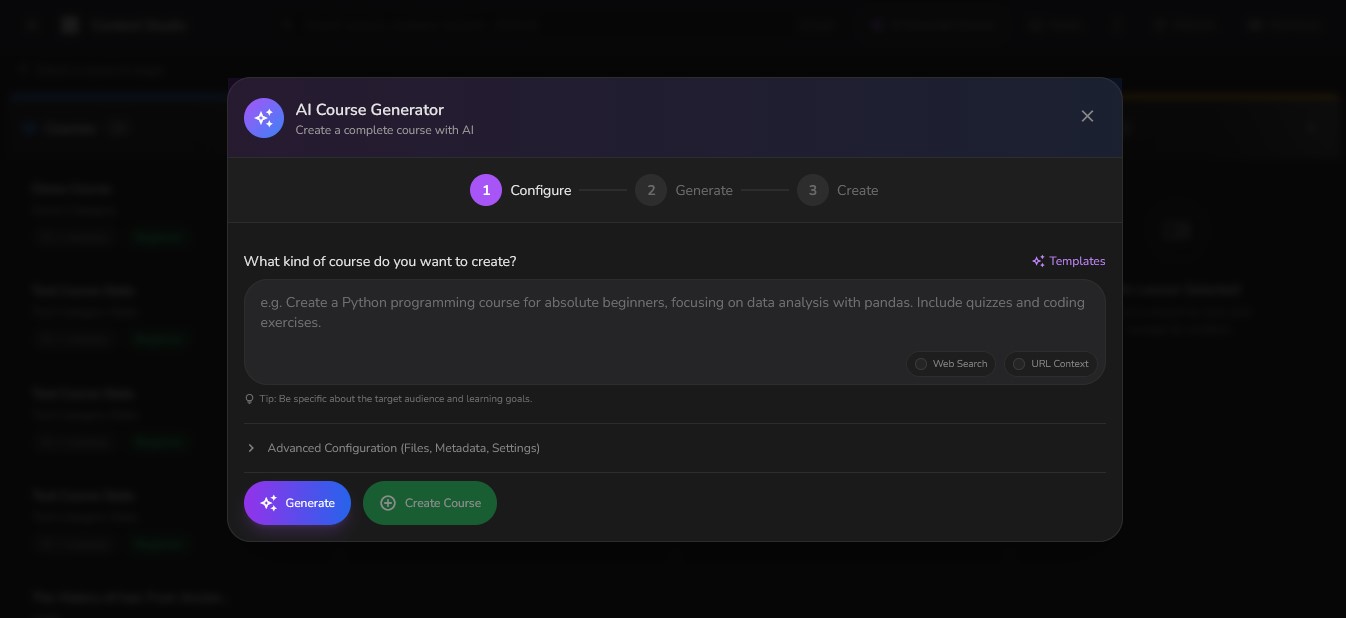 Content Studio Preview